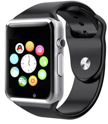 

Lambent A1 Sport Bluetooth Smart Watch With Camera SIM+TF Card Slot Compatible With Android and IOS Devices Smartwatch(Black Strap Free Size)