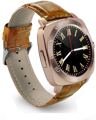 

Lambent X3 Stylish Bluetooth Smartwatch Compatible With Android and IOS Devices Smartwatch(Gold Strap Free Size)