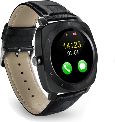 

Lambent X3 Stylish Bluetooth Smartwatch Compatible With Android and IOS Devices Smartwatch(Black Strap Free Size)