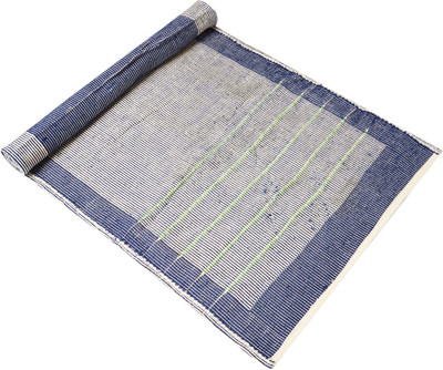

deivee NIrvana Cotton Yoga Mat Purple 3.5 mm Yoga Mat, Blue