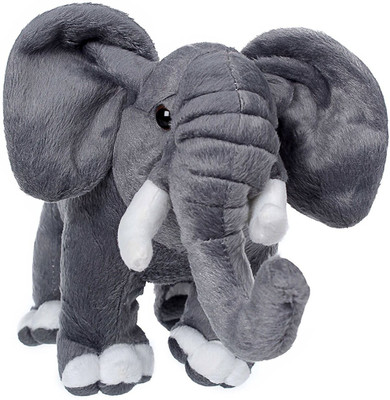 

Teddy Elephant Stuffed Soft Plush Toy (Grey) - 30 cm(Gray)