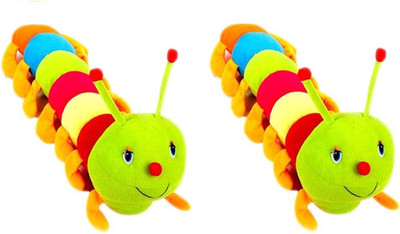 

Tajpur Traders Colorful Caterpillar Soft Toy Srt of 2 - 55 cm(Multicolor)
