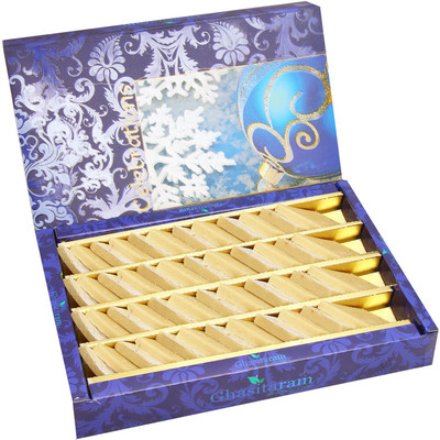 

Ghasitaram Gifts Sugarfree Pure Kaju Katlis Box(800 g, Box)