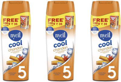

Nycil Cool Chandan (Pack of 3)(150 g)