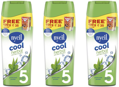 

Nycil Cool Herbal (Pack of 3)(150 g)