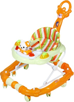 

RIMJHIM TOYS Musical Walker & Rocker With Parent Rod(Orange)