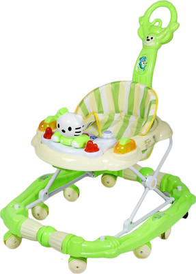 

RIMJHIM TOYS Musical Walker & Rocker With Parent Rod(Green)