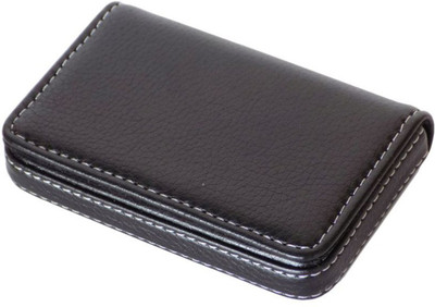 

Stealodeal Men Black Artificial Leather Card Holder(1 Card Slot)