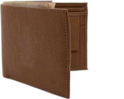

NIetz Boys Tan Genuine Leather Wallet(5 Card Slots)