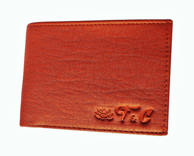 

FRIENDS & COMPANY Men Brown Artificial Leather Wallet(8 Card Slots)