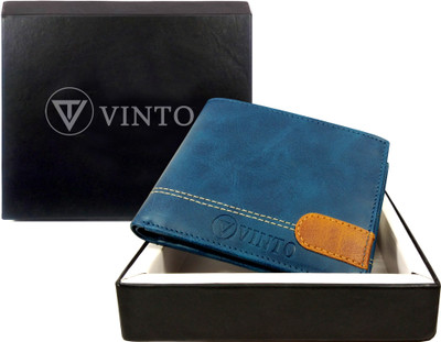 

Vinto Boys Blue Artificial Leather Wallet(3 Card Slots)