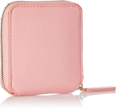 

Red Hot Women Casual Pink Artificial Leather Wallet(5 Card Slots)