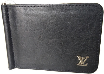 

JC Fashion Men Black Artificial Leather Money Clip(6 Card Slots)