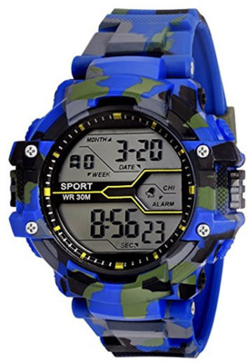 

Cloxa Army Blue Color Sports Watch For Boys And Mens Watch - For Boys