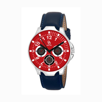 

DECOR BLUE-STRP-1-D58 Modish Watch - For Men