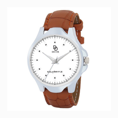

DECOR BRWN-STRP-1-D38 Modish Watch - For Men