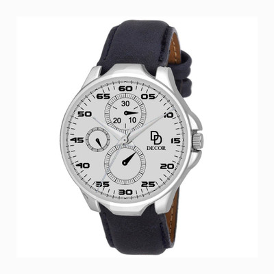 

DECOR BLK-STRP-1-D21 Modish Watch - For Men