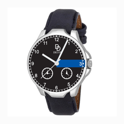 

DECOR BLK-STRP-1-D13 Modish Watch - For Men