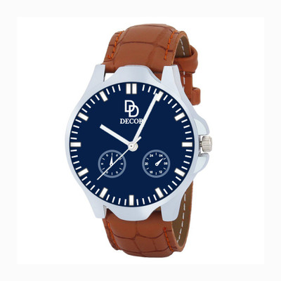

DECOR BRWN-STRP-1-D23 Modish Watch - For Men