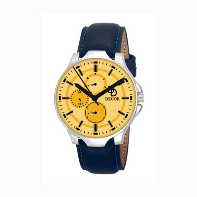 

DECOR BLUE-STRP-1-D61 Modish Watch - For Men