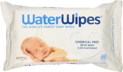 

WATERWIPES Water Wipes Baby by DermaH2O(60 Pieces)