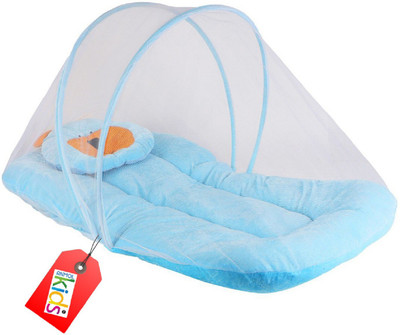 

Anmol Kids International Skin Friendly Premium Crib Attractive(Fabric, Sky Blue)