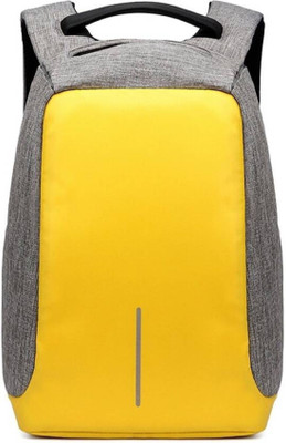

Gibbs Anti Theft 20 L Laptop Backpack(Yellow), Grey: yellow