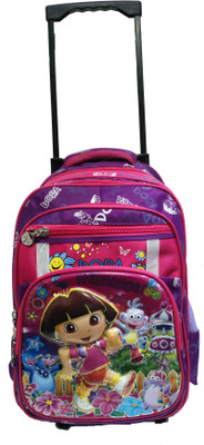 

ADISON ADDORASCHOOLBAG 15 L Trolley Backpack(Purple, Pink), Pink;purple