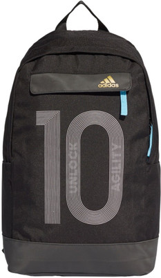 

ADIDAS MESSI KIDS BP 21 L Backpack(Multicolor), Black;brcyan