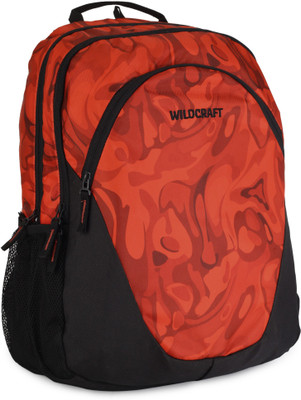 Wildcraft Hinge AM Red 25 L Medium Backpack(Red, Black)