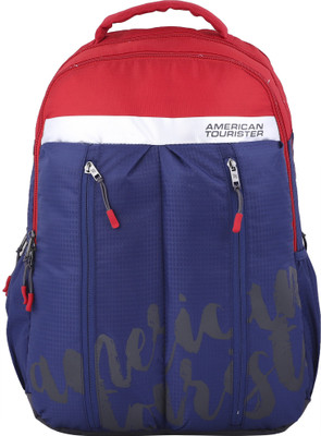 

American Tourister Songo Plus 02 37 L Backpack(Blue, Red)