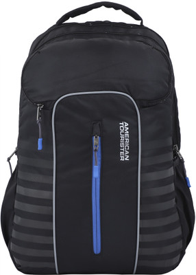 

American Tourister Songo Plus 03 37 L Backpack(Black, Blue)