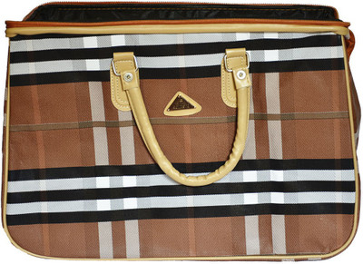 

IMPRESSIONS FOREVER BROWN DUFFEL LUGGAGE BAG Waterproof Multipurpose Bag(Brown, 7 L)