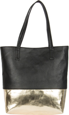 

FLORAMODA Tote(Black, Silver)
