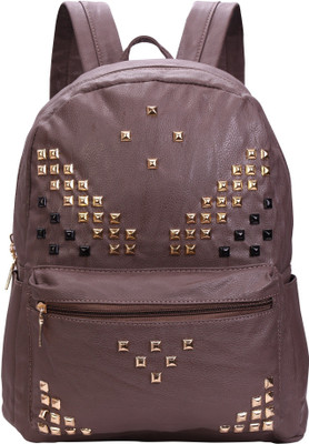 cidky bagpack for girls and womens Waterproof Backpack(Brown, 15 L)