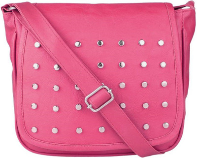 Radhe Collection PINK SLING BAG Sling Bag(Pink, 2 L)