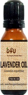 

O4U 100% Natural & Organic Lavender Essential Oil for Skin, Body & Hair treatment(10 ml)