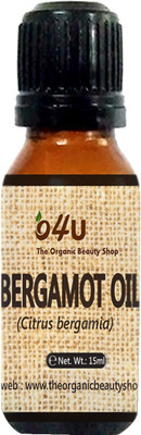 

O4U 100% Natural & Organic Bergamot Essential Oil for Skin, Body & Hair treatment(15 ml)