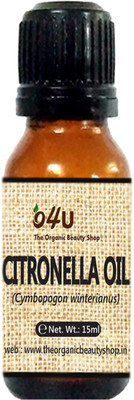 

O4U 100% Natural & Organic Citronella Essential Oil for Skin, Body & Hair treatment(15 ml)