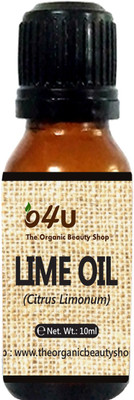

O4U 100% Natural & Organic Lime Essential Oil for Skin, Body & Hair treatment(10 ml)