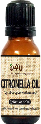 

O4U 100% Natural & Organic Citronella Essential Oil for Skin, Body & Hair treatment(20 ml)
