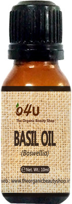 

O4U 100% Natural & Organic Basil Essential Oil for Skin, Body & Hair treatment(10 ml)