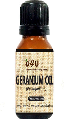 

O4U 100% Natural & Organic Geranium Essential oil for Skin, Body & Hair treatment(10 ml)