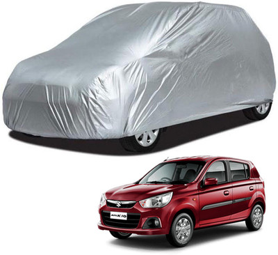 Deltakart Car Cover For Maruti Suzuki Alto K10 (Without Mirror Pockets)(Silver)