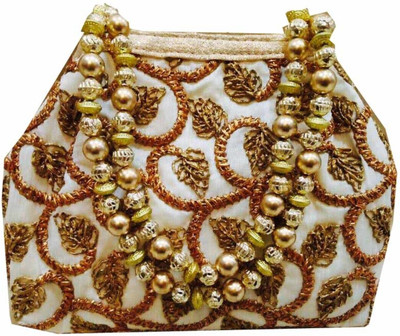

Craftbazaar Party White Clutch