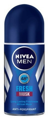 

Nivea Men 48h Fresh Musk Deodorant Roll-on - For Men(50 ml)