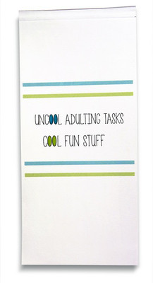 

Paper Town Assorted Writing Pad(Uncool and Cool To Do List, White)