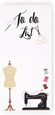 

Paper Town Assorted Writing Pad(Fashion To Do List, White)