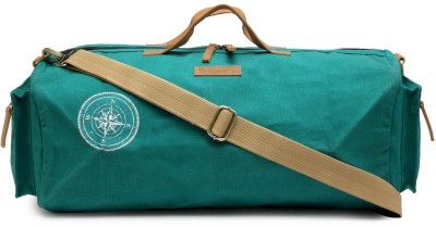 

The House of Tara (Expandable) Special Waxed Canvas Gym Travel Duffel Bag(Blue, Green)