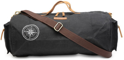 

The House of Tara (Expandable) Special Waxed Canvas Gym Travel Duffel Bag(Black)